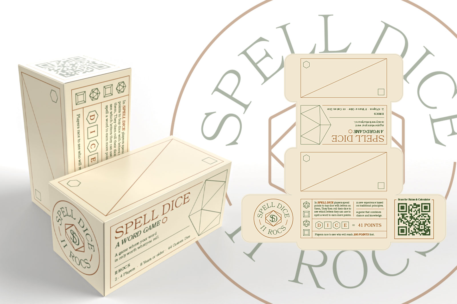 card with hand casting a spell